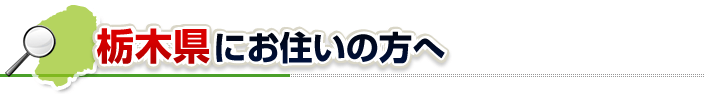 ハチ駆除ネットから栃木県にお住まいの方へ