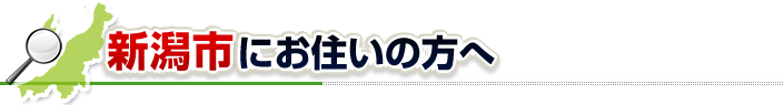 ハチ駆除ネットから新潟市にお住まいの方へ