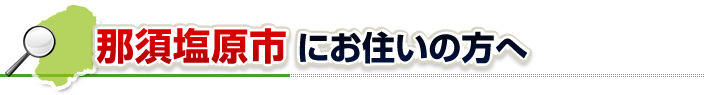 ハチ駆除ネットから那須塩原市にお住まいの方へ