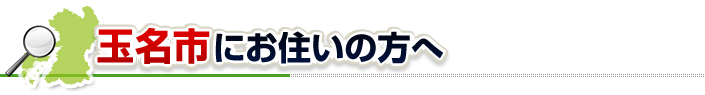 ハチ駆除ネットから玉名市にお住まいの方へ